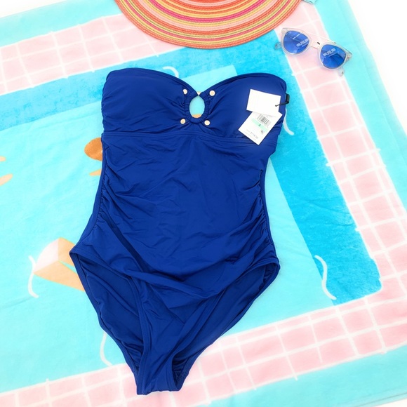 Calvin Klein Other - Calvin Klein One-Piece Ruffled Swimsuit 8 NWT